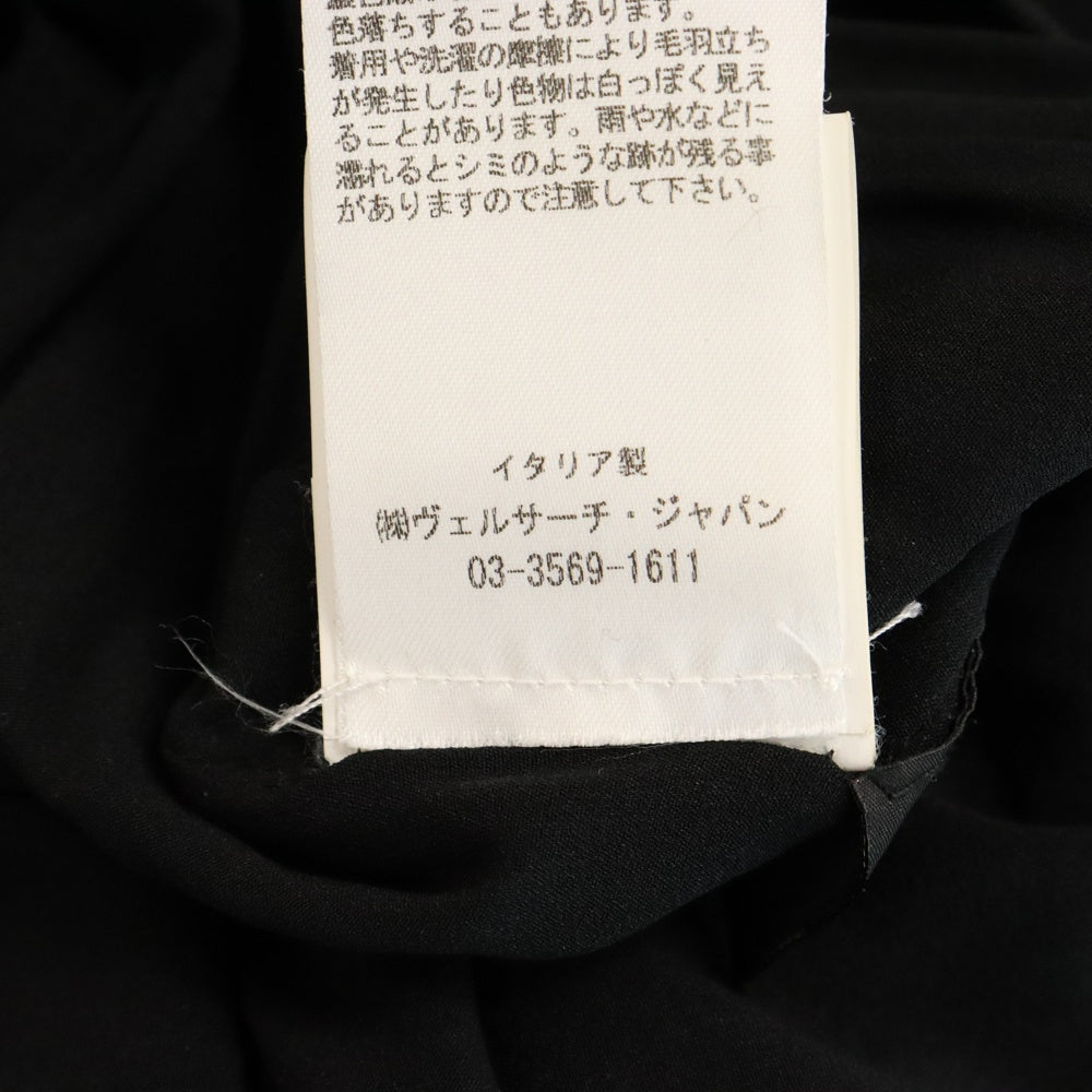 GIANNI VERSACE(ジャンニ ヴェルサーチ) メッシュ プリーツ スカート レディース ブラック A76414