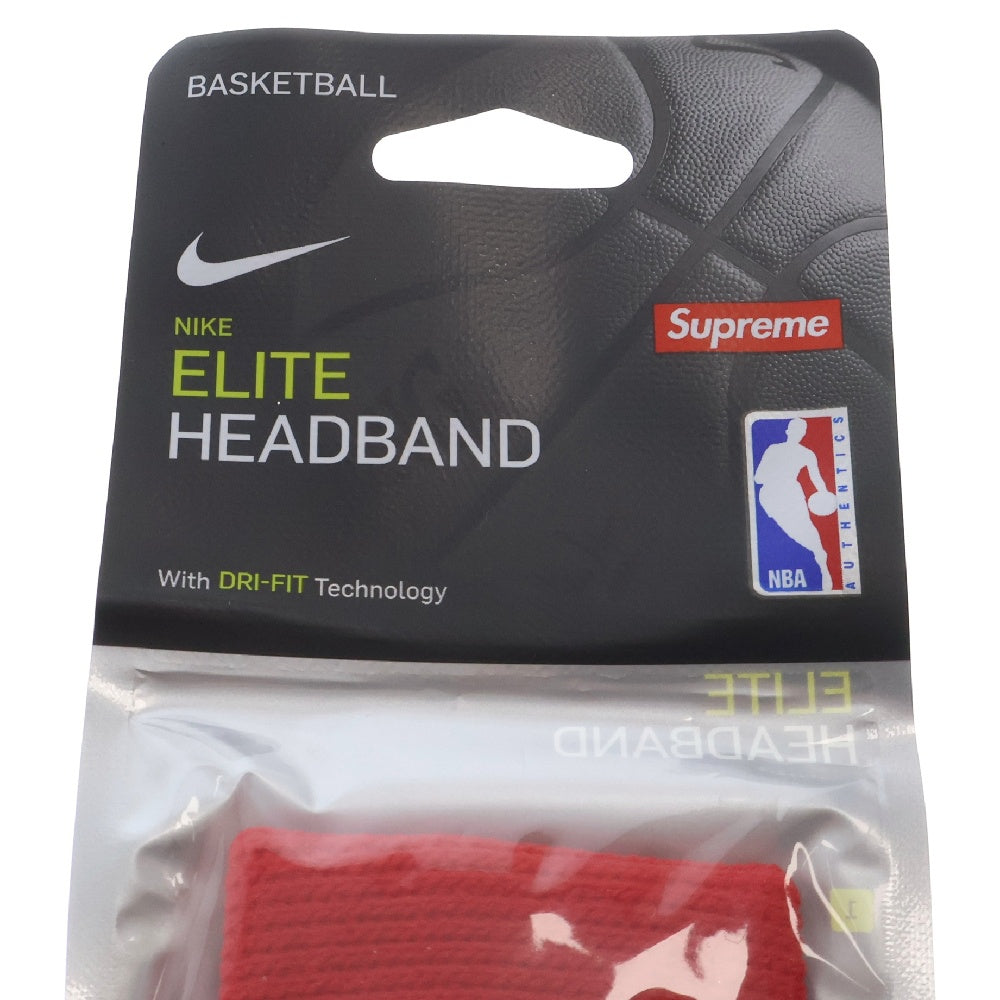 SUPREME(シュプリーム) 19SS ×NIKE×NBA Headband ナイキ エヌビーエー ロゴヘッドバンド ヘアバンド レッド