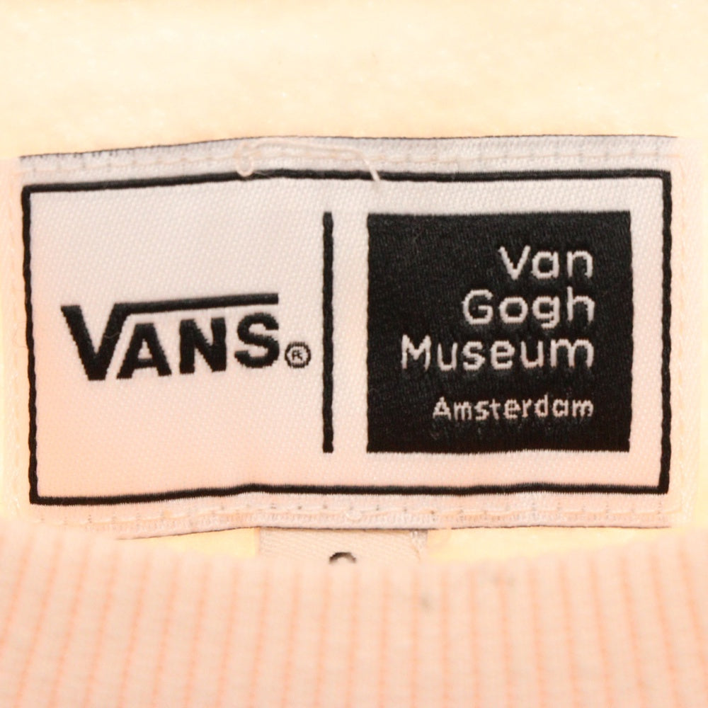 VANS(ヴァンズ) GOGH プリント スウェット トレーナー ピンク VN0A3QXJRCQ