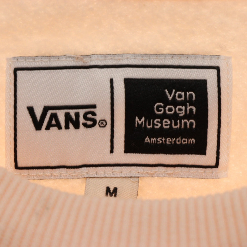 VANS(ヴァンズ) GOGH プリント スウェット トレーナー ピンク VN0A3QXJRCQ