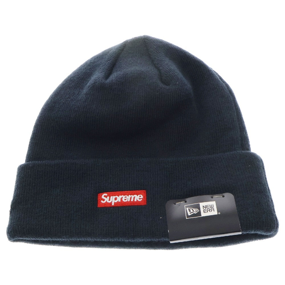 SUPREME(シュプリーム) 18AW NEW ERA Script Beanie スクリプトロゴニットビーニー ネイビー