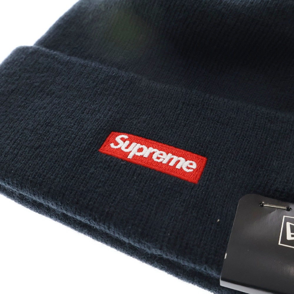 SUPREME(シュプリーム) 18AW NEW ERA Script Beanie スクリプトロゴニットビーニー ネイビー