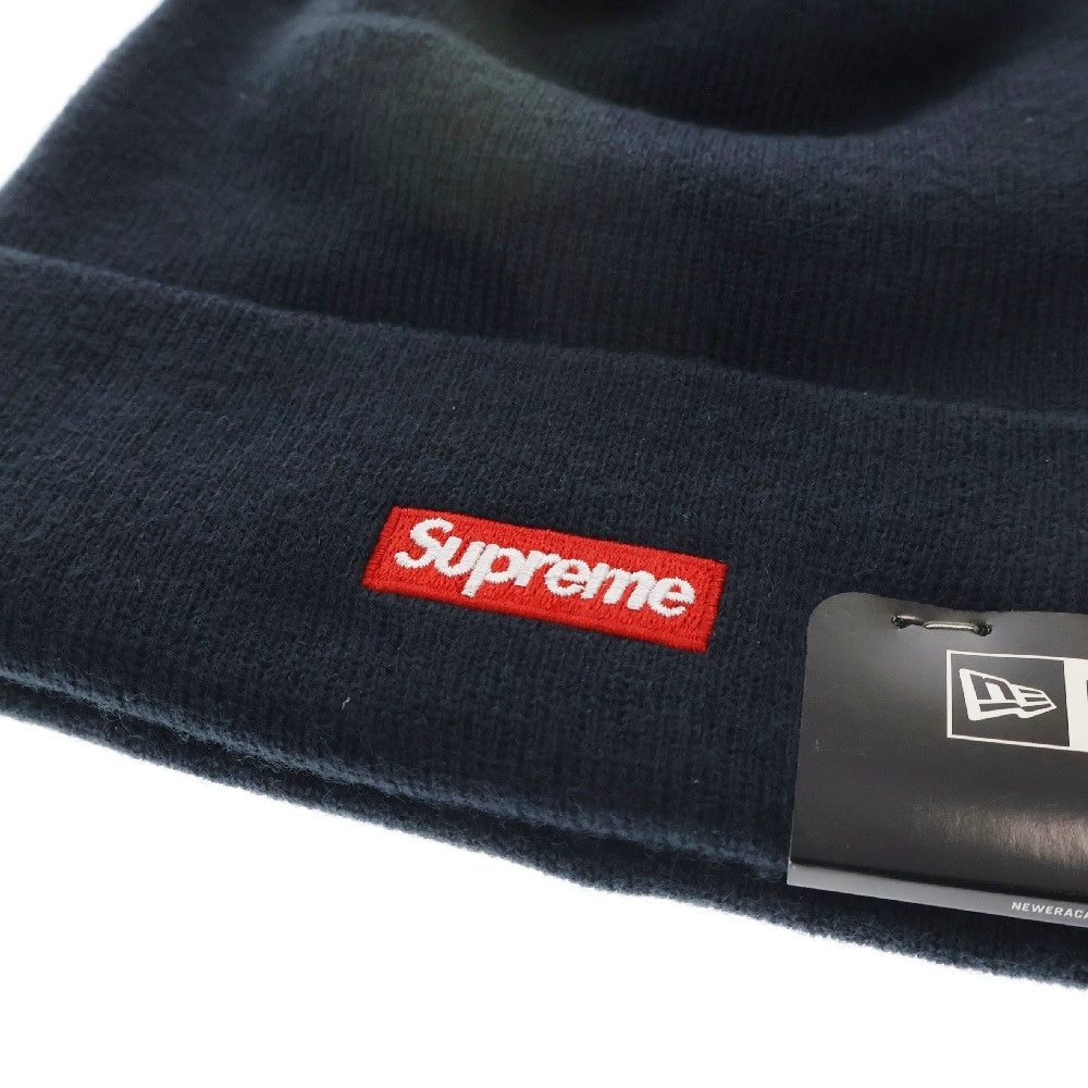 SUPREME(シュプリーム) 18AW NEW ERA Script Beanie スクリプトロゴニットビーニー ネイビー