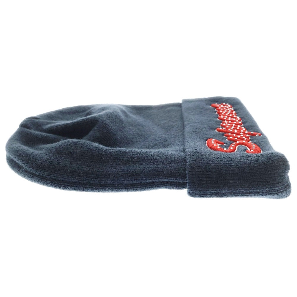 SUPREME(シュプリーム) 18AW NEW ERA Script Beanie スクリプトロゴニットビーニー ネイビー