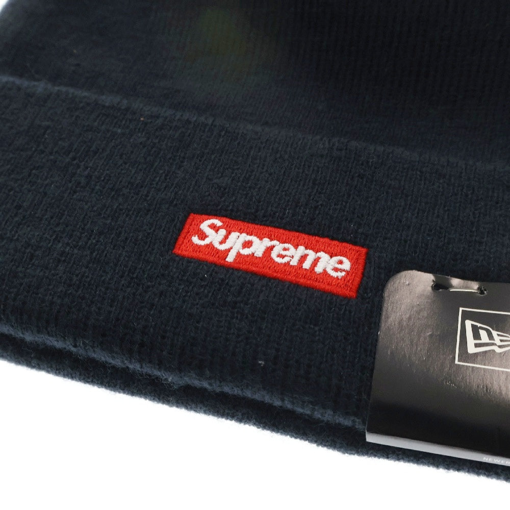 SUPREME(シュプリーム) 18AW NEW ERA Script Beanie スクリプトロゴニットビーニー ネイビー