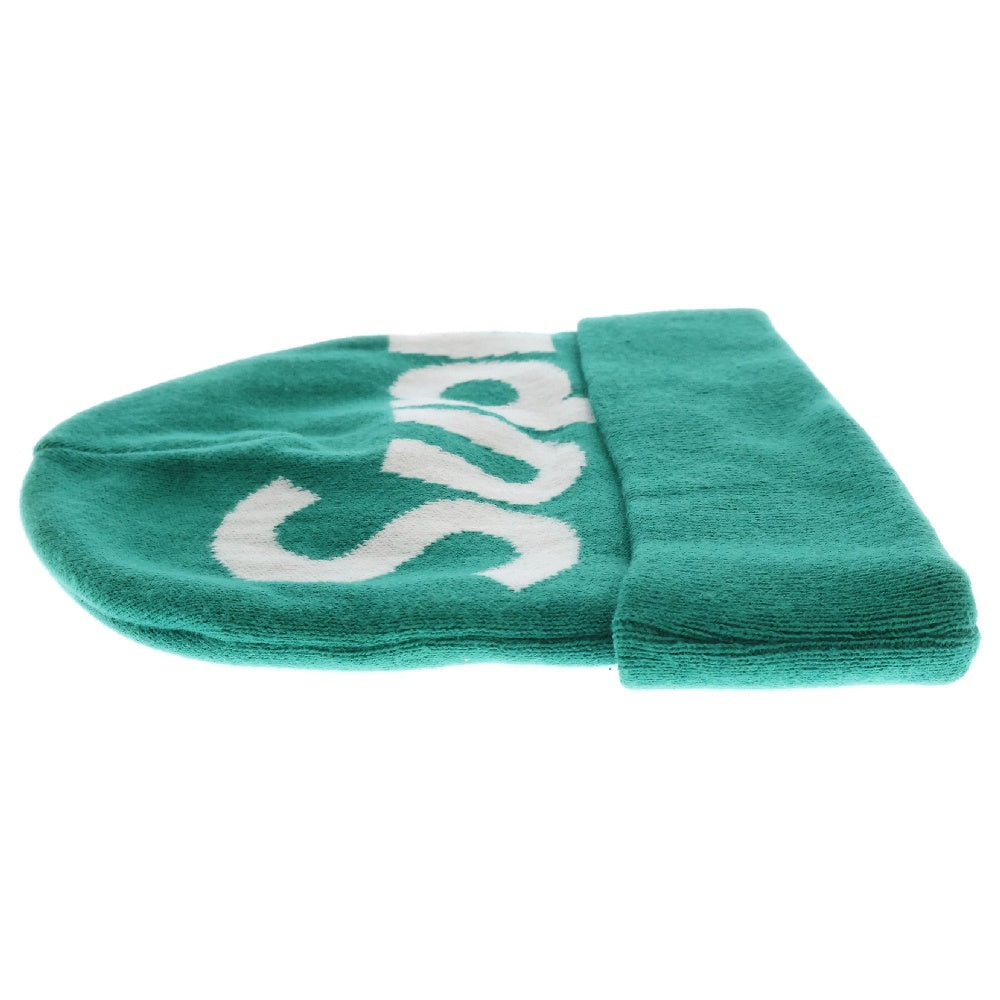 SUPREME(シュプリーム) 19AW Big Logo Beanie ビッグロゴ ビーニー ニット 帽子 グリーン