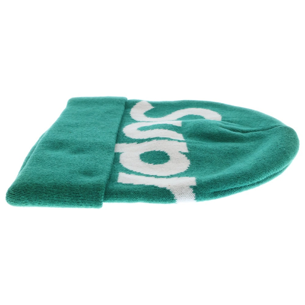 SUPREME(シュプリーム) Big Logo Beanie ビッグロゴ ビーニー ニット 帽子 グリーン