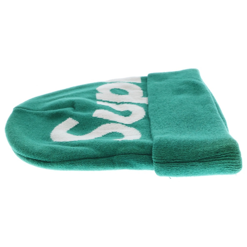 SUPREME(シュプリーム) Big Logo Beanie ビッグロゴ ビーニー ニット 帽子 グリーン