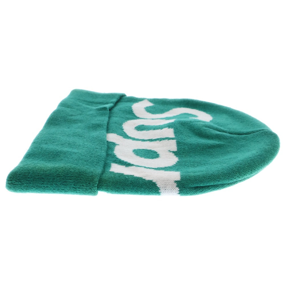 SUPREME(シュプリーム) Big Logo Beanie ビッグロゴ ビーニー ニット 帽子 グリーン