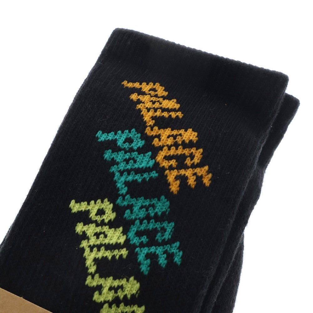 Palace Skateboards(パレススケートボーズ) REPEAT FONT SOCK リピート フォント ソックス 靴下 ブラック