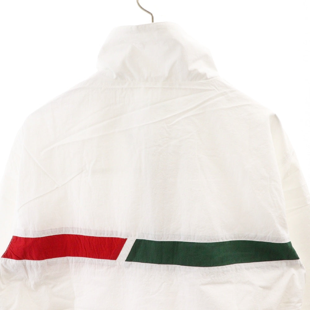 Palace Skateboards(パレススケートボーズ) 18AW SLANT SHELL TOP シェル ロゴプリント ジップアップ ナイロンジャケット ホワイト P15SS020