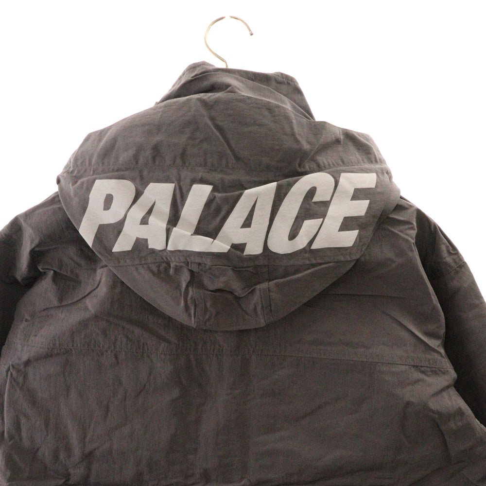 Palace Skateboards(パレススケートボーズ) 18AW BELLO JACKET ナイロン ジップアップ ジャケット グレー P15JK031