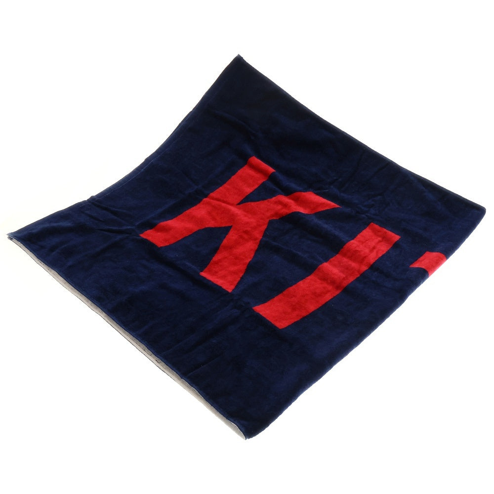 KITH(キス) Box Logo Beach Towel ロゴビーチタオル ネイビー
