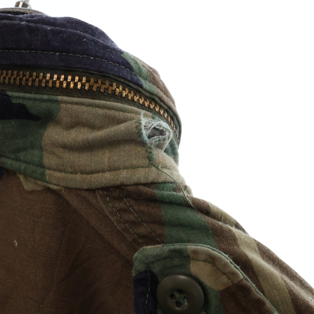VINTAGE(ヴィンテージ) 90S US ARMY AIR FORCE M-65 Field jacket エアフォース ミリタリー フィールドジャケット カモフラ カーキ 8415-01-099-7834