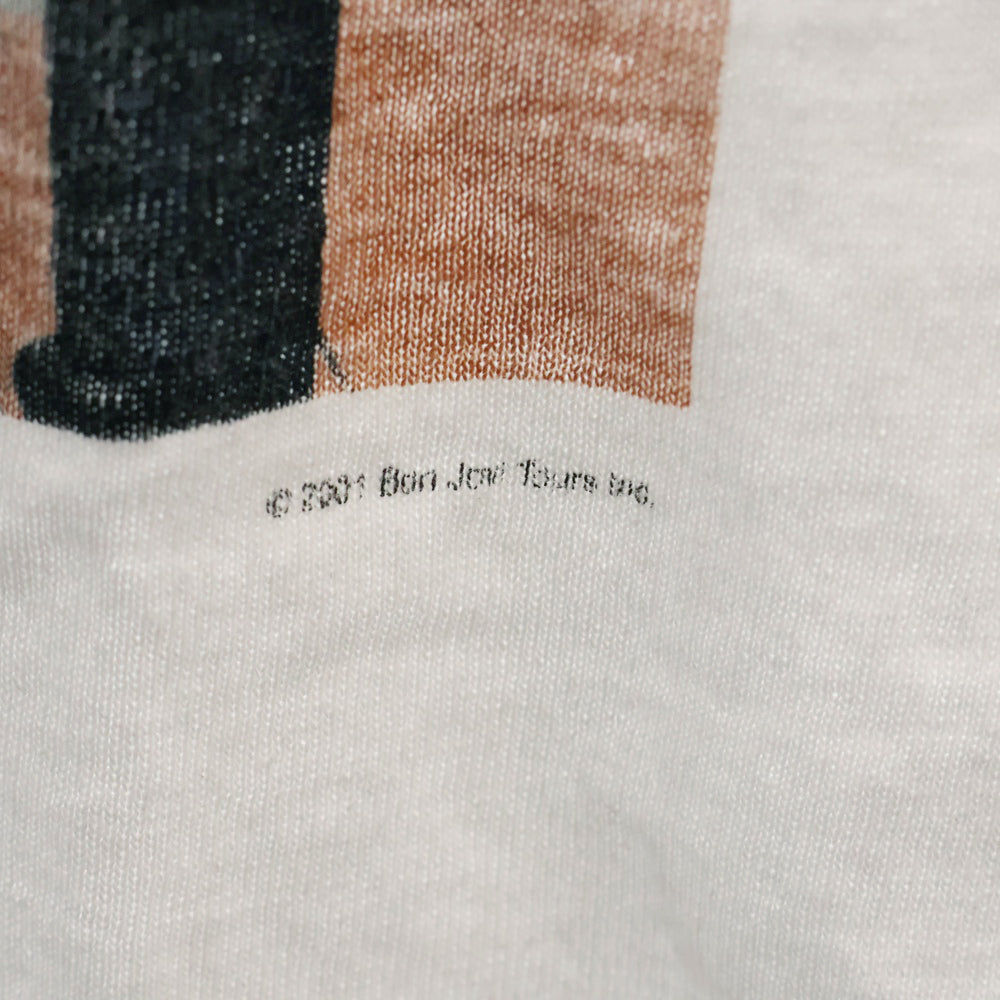 VINTAGE(ヴィンテージ) 00S VINTAGE BON JOVI ONE WILD NIGHT TEE ヴィンテージ ボンジョビ フォト プリント 半袖Tシャツ カットソー ホワイト