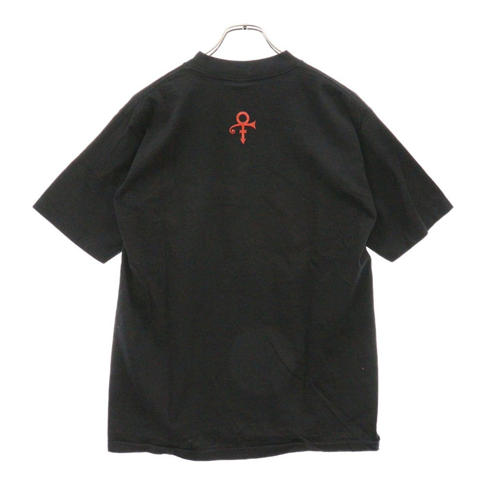 VINTAGE(ヴィンテージ) 90S VINTAGE PRINCE PHOTO TEE ヴィンテージ プリンス フォト プリント モックネック 半袖Tシャツ カットソー ブラック