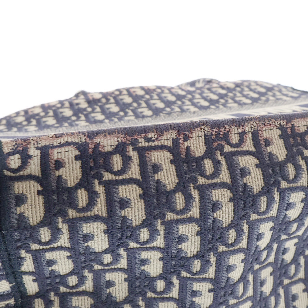 DIOR(ディオール) OBLIQUE BOOK TOTE オブリーク ブック トート ミディアム ネイビー M1296ZRIW 50-MA-0159