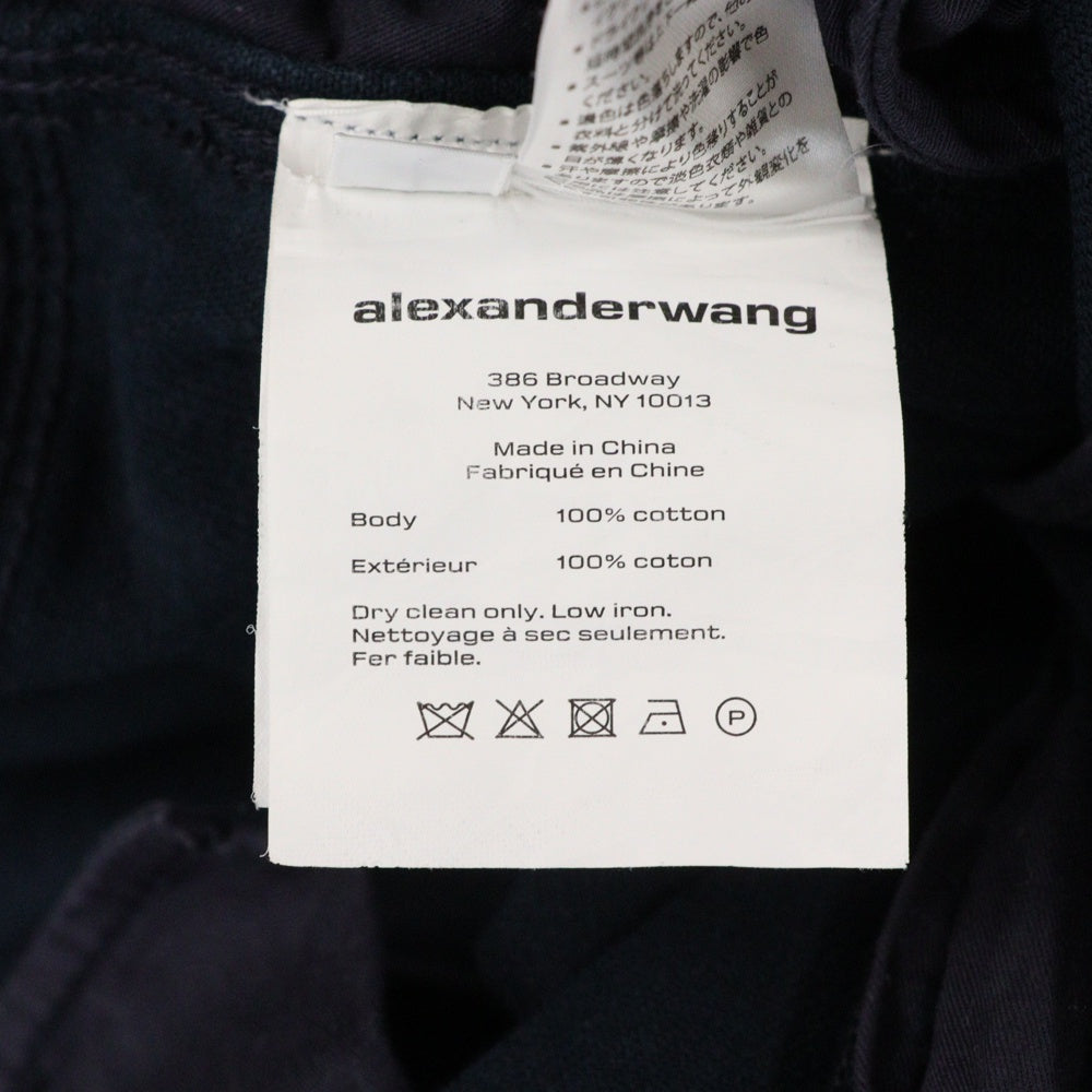 ALEXANDER WANG(アレキサンダーワン) CARPENTER PANTS IN RAW DENIM カーペンターデニムパンツ ネイビー 1WC1224422