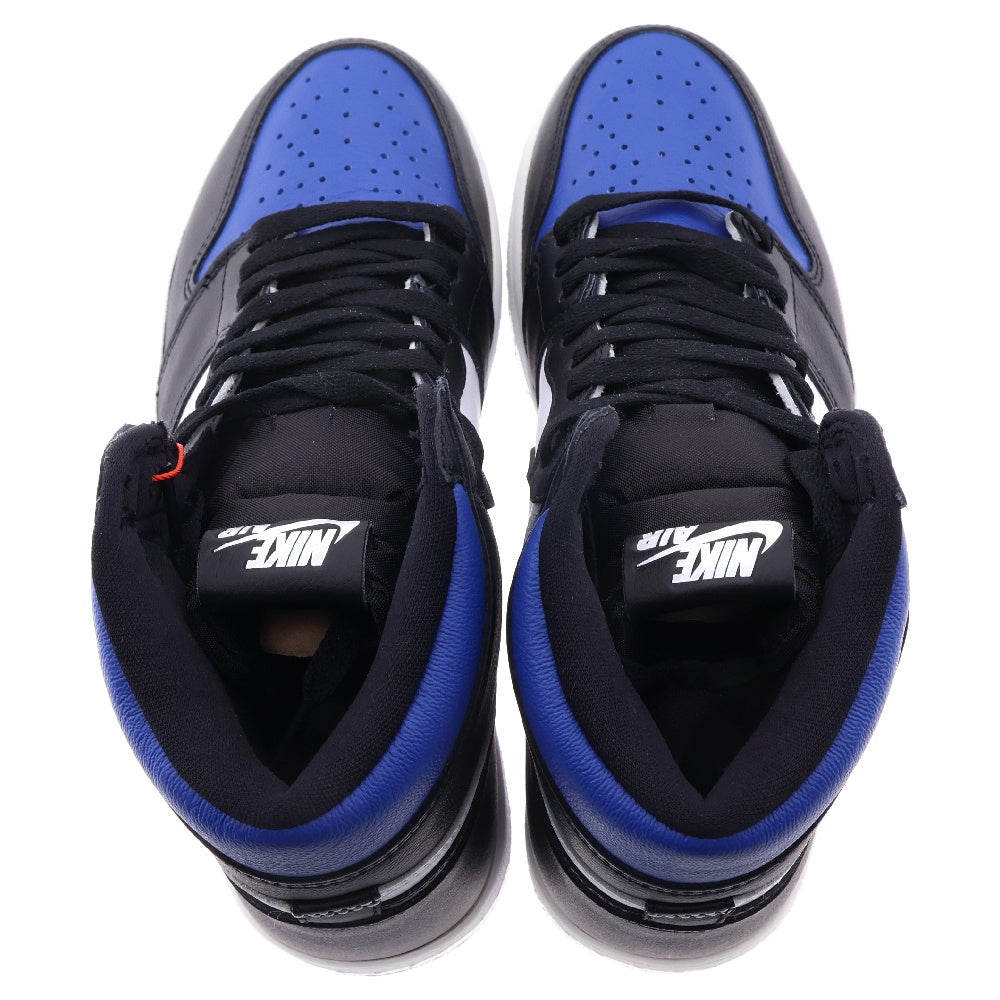 NIKE(ナイキ) AIR JORDAN1 RETRO HIGH OG ROYAL TOE エアジョーダン1 ロイヤルトゥ ハイカットスニーカー ホワイト/ブラック/ブルー 555088-041 US9/27cm