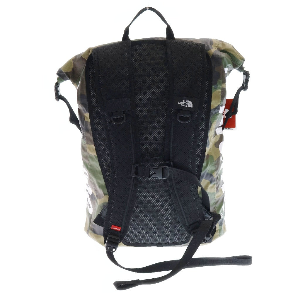 SUPREME(シュプリーム) 17SS ×THE NORTH FACE WATER PROOF BACKPACK ザノースフェイス ウォータープルーフ ナイロン カモ柄 バックパック リュックサック カーキ NM71710I