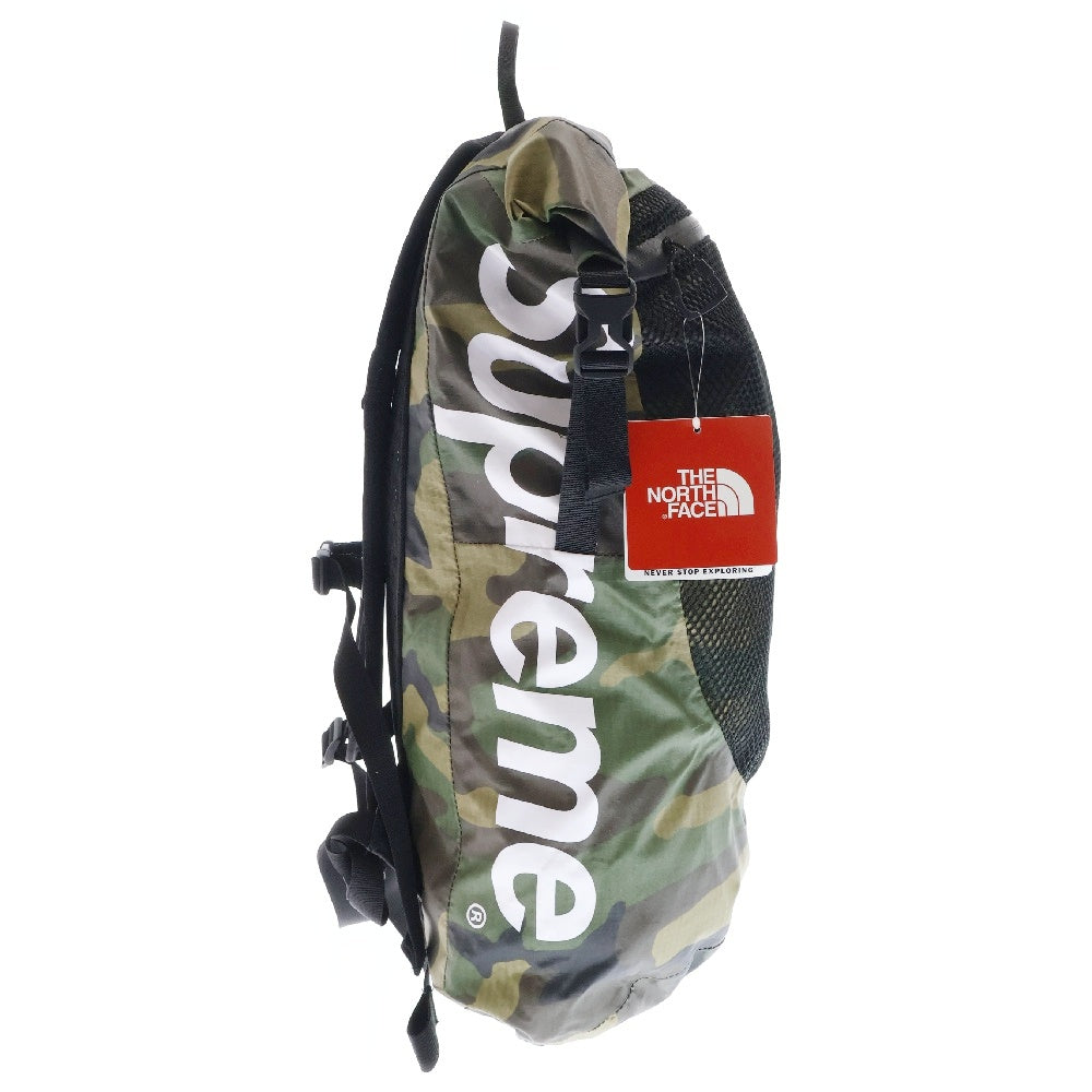SUPREME(シュプリーム) 17SS ×THE NORTH FACE WATER PROOF BACKPACK ザノースフェイス ウォータープルーフ ナイロン カモ柄 バックパック リュックサック カーキ NM71710I