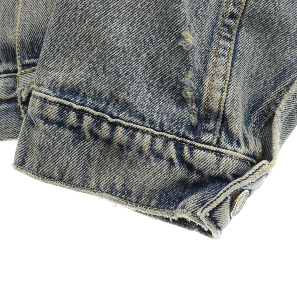 V.A.(ヴイエー) LEVI'S VINTAGE CLOTHING 1936's TYPE1 JACKET V.A. Custom バックV.A. プリント トラッカージャケット リーバイス デニム ジャケット インディゴ