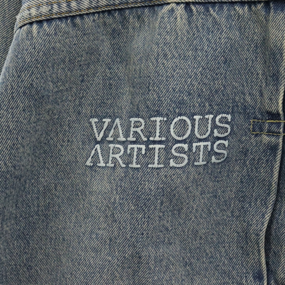 V.A.(ヴイエー) LEVI'S VINTAGE CLOTHING 1936's TYPE1 JACKET V.A. Custom バックV.A. プリント トラッカージャケット リーバイス デニム ジャケット インディゴ