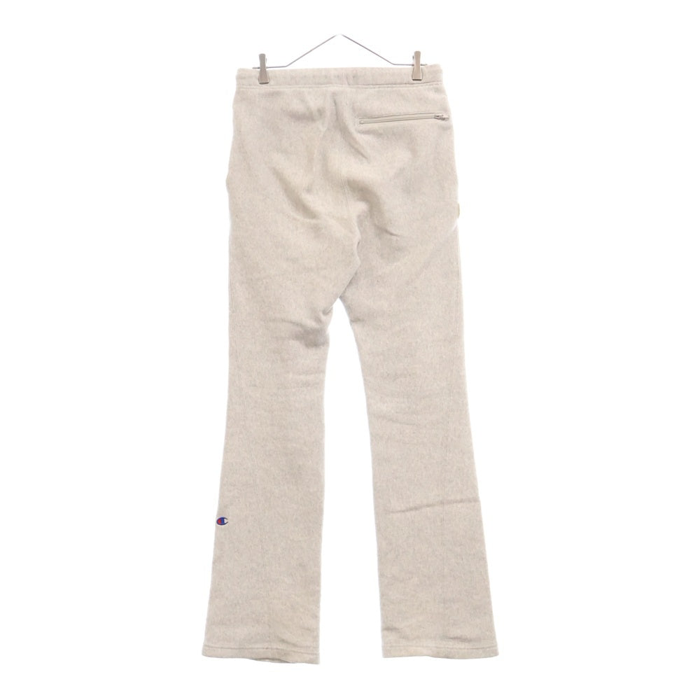 N.HOOLYWOOD(エヌハリウッド) ×Champion SWEAT PANTS REVERSE WEAVE チャンピオン リバースウィーブ スウェットパンツ グレー C8-W228