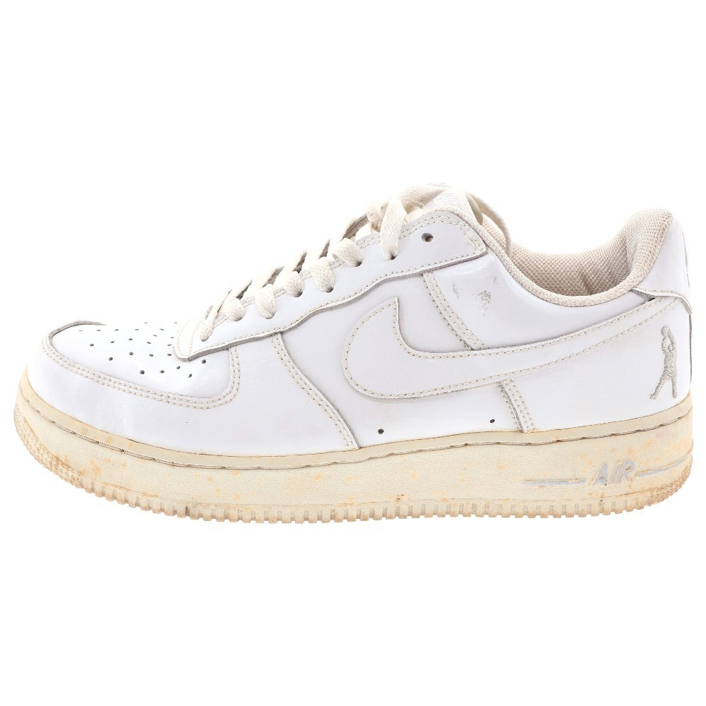 NIKE(ナイキ) 【観賞用 2003年製】 AIR FORCE 1 SHEED LOW エアフォース1 ロー ラシード ウォーレス ローカットスニーカー ホワイト US10.5/28.5cm 306347-111