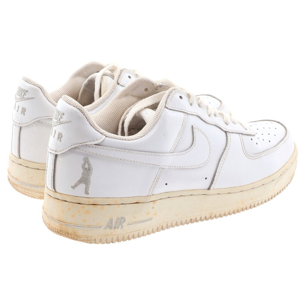 NIKE(ナイキ) 【観賞用 2003年製】 AIR FORCE 1 SHEED LOW エアフォース1 ロー ラシード ウォーレス ローカットスニーカー ホワイト US10.5/28.5cm 306347-111