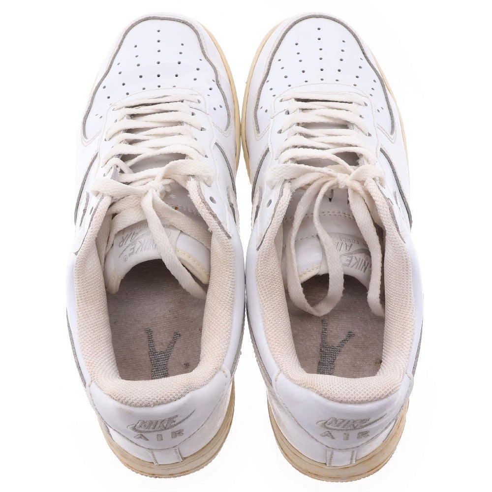 NIKE(ナイキ) 【観賞用 2003年製】 AIR FORCE 1 SHEED LOW エアフォース1 ロー ラシード ウォーレス ローカットスニーカー ホワイト US10.5/28.5cm 306347-111