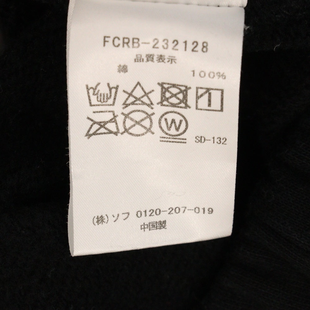 F.C.R.B.(エフシーアールビー) 23AW ×WILDSIDE YOHJI YAMAMOTO SWAET PANTS ワイルドサイド ヨウジヤマモト プリント スウェット パンツ ブラック SOPH-232128