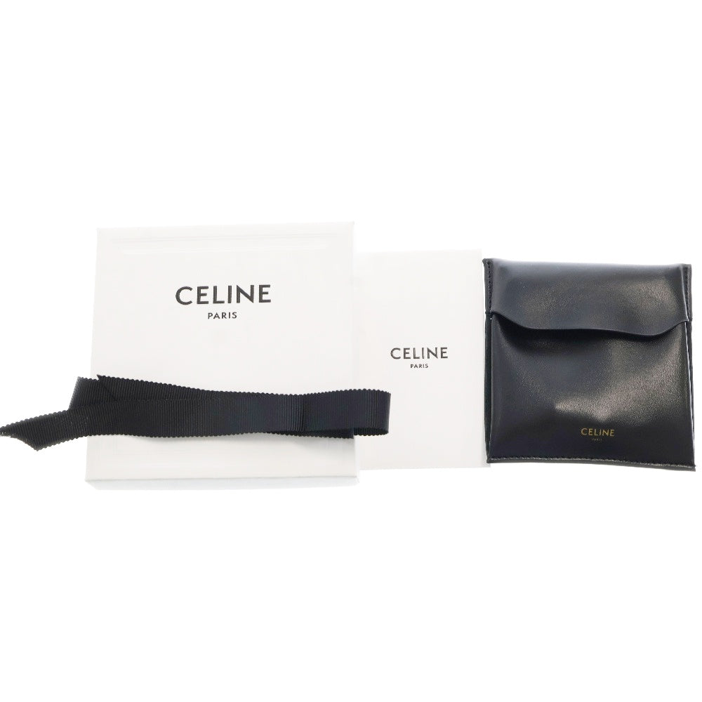 CELINE(セリーヌ) TRIOMPHE CUBE EARRINGS トリオンフ キューブ ピアス ゴールド