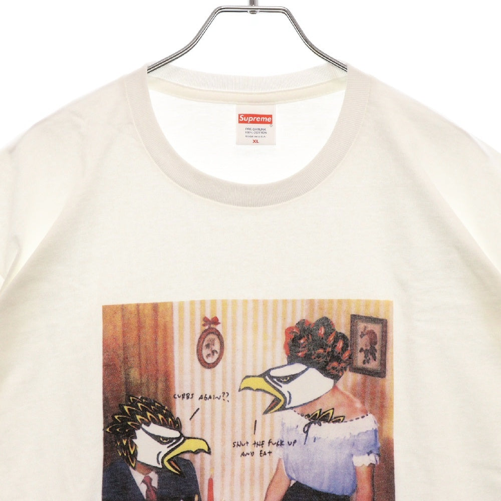 SUPREME(シュプリーム) 22SS ×ANTIHERO Curbs Tee アンタイヒーロー カーブス 半袖Tシャツカットソー ホワイト