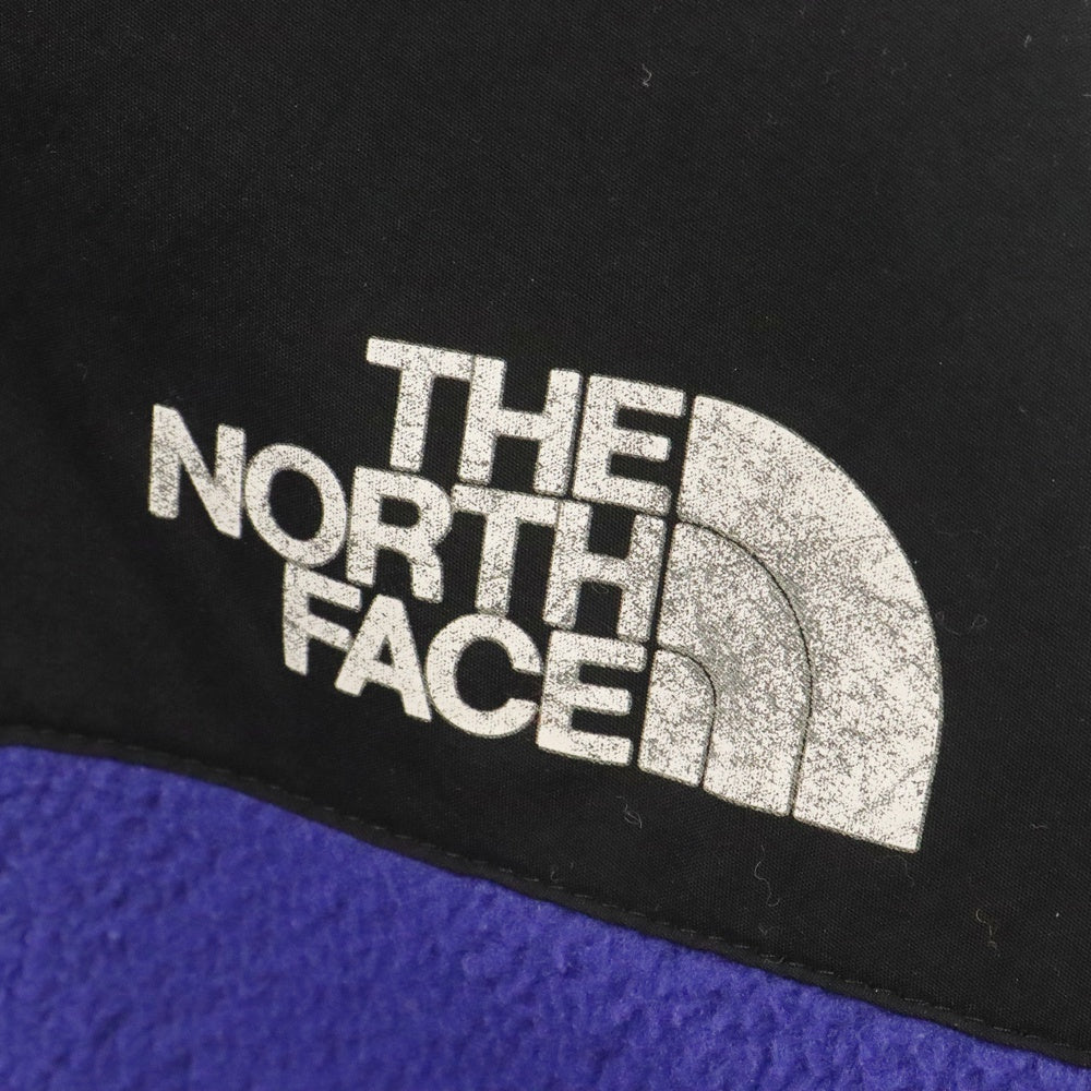THE NORTH FACE(ザノースフェイス) 90s VINTAGE ヴィンテージ 旧タグ ロゴプリント ハーフジップ フリース プルオーバージャケット ブルー NA-3273