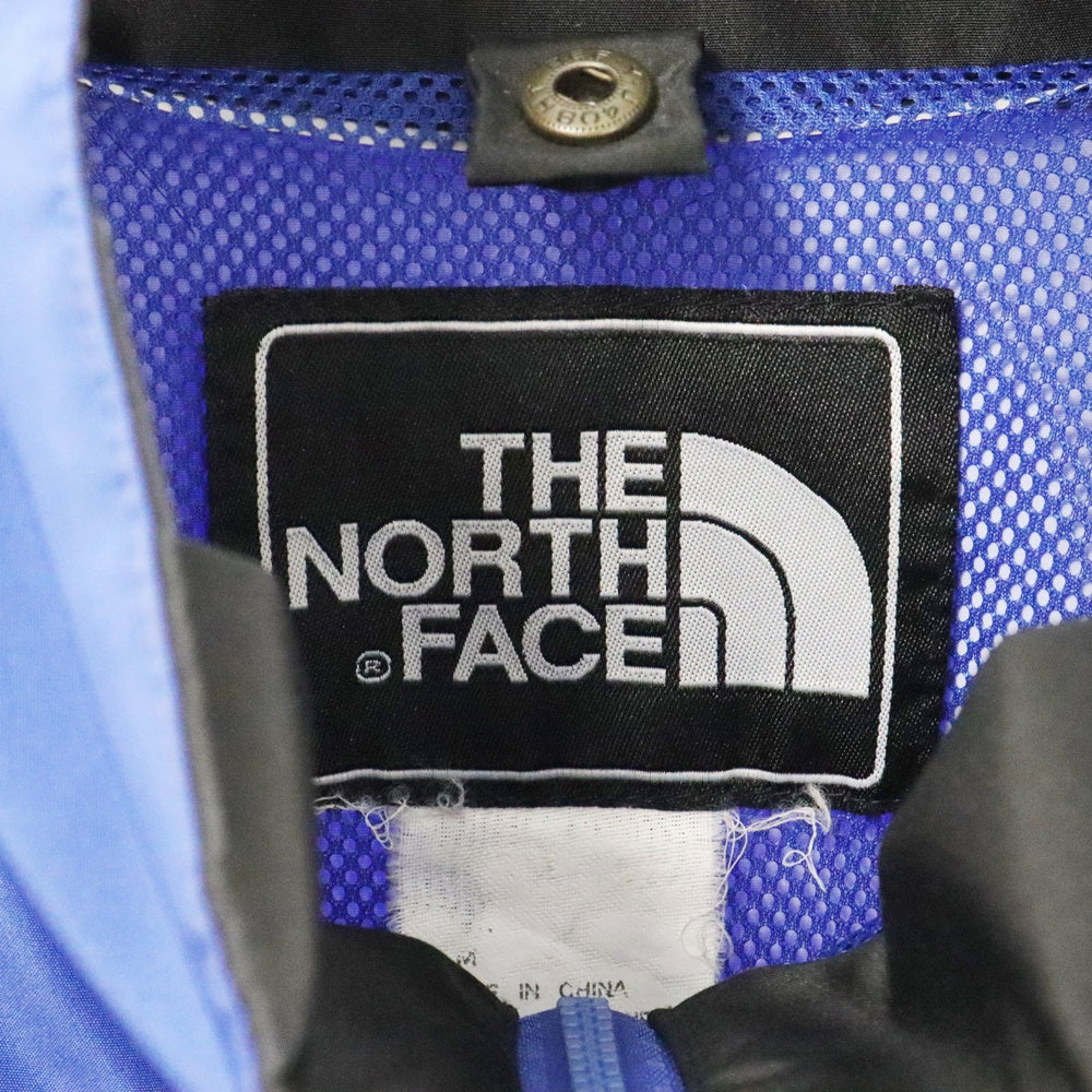 THE NORTH FACE(ザノースフェイス) 90s VINTAGE GORE-TEX ヴィンテージ ゴアテックス ロゴ刺繍 ナイロン マウンテンライン パーカー ジャケット ブルー