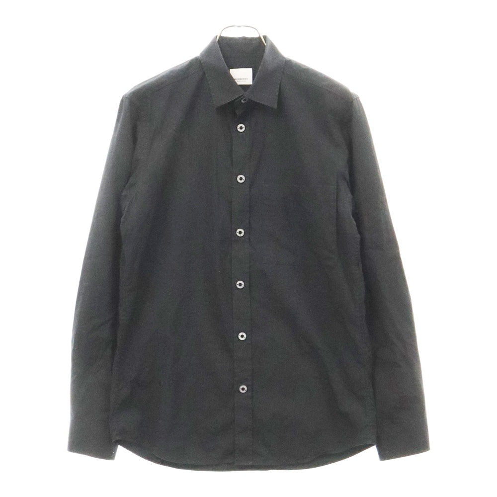 BURBERRY(バーバリー) コットンロングスリーブシャツ 長袖シャツ ブラック 8028876