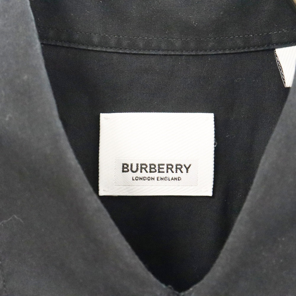 BURBERRY(バーバリー) コットンロングスリーブシャツ 長袖シャツ ブラック 8028876
