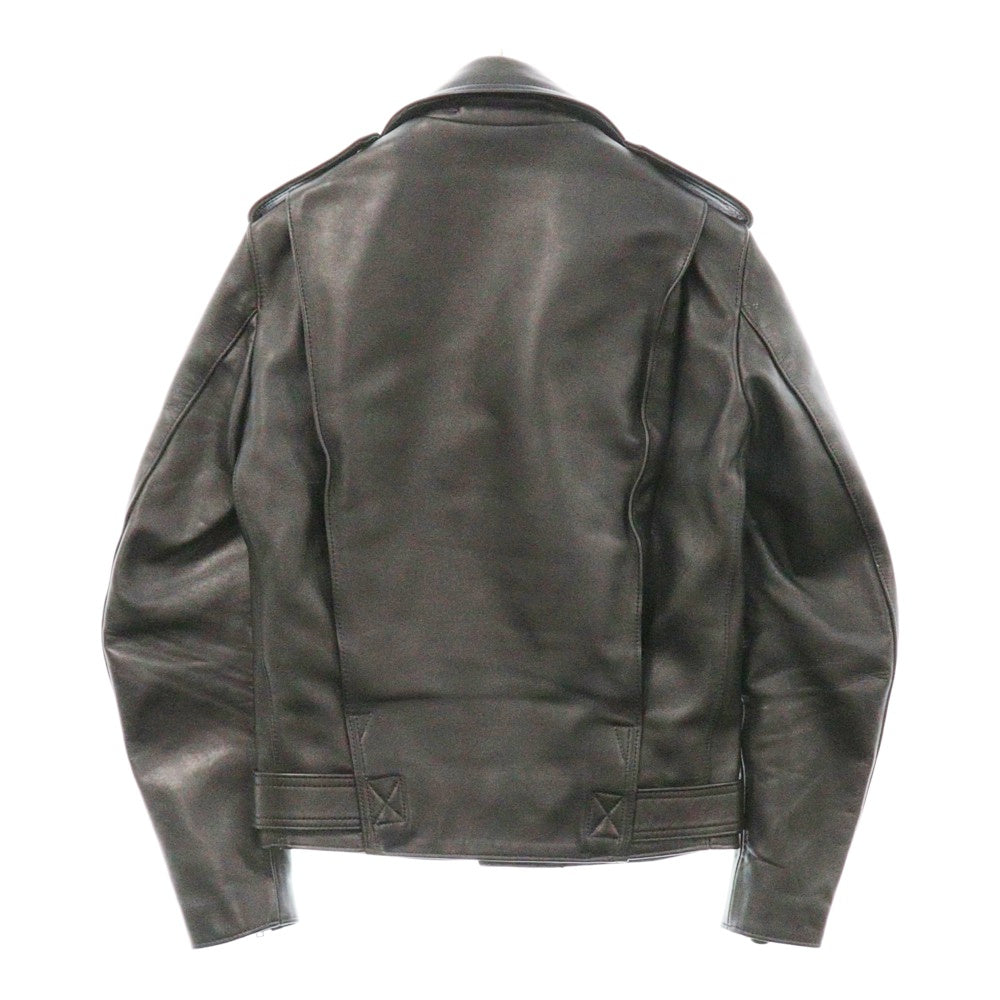 Lewis Leathers(ルイスレザー) BRONX JACKET ブロンクス レギュラーフィット カウハイド レザー ダブルライダースジャケット ブラック