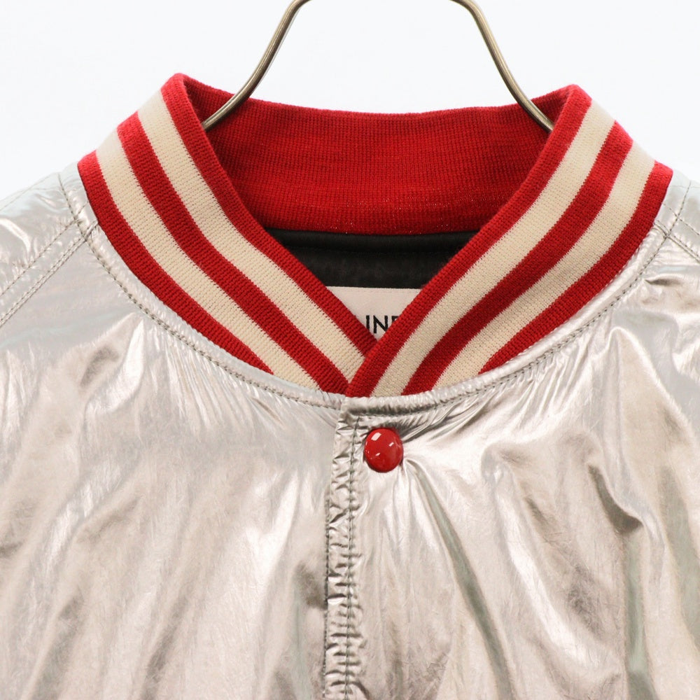 CELINE(セリーヌ) Quilting Teddy Jacket キルティング ヨークテディジャケット シルバー 2W559819L