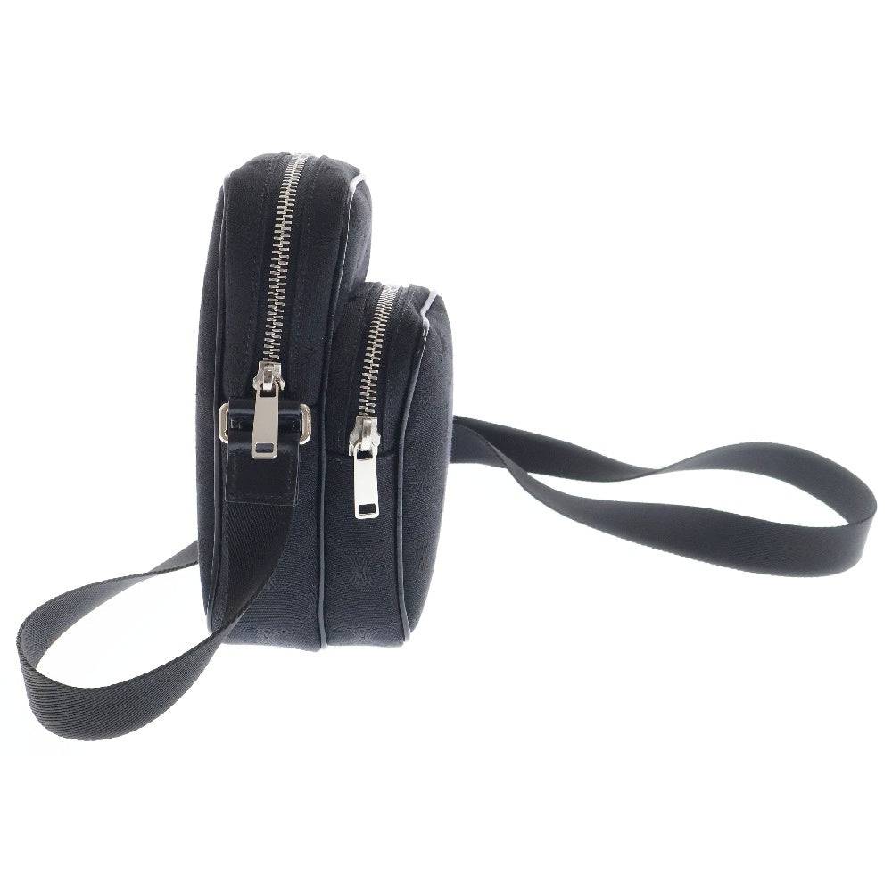 CELINE(セリーヌ) トリオンフ キャンバス ショルダーバッグ ブラック 19083