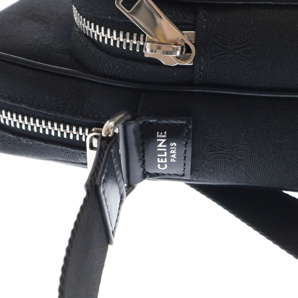 CELINE(セリーヌ) トリオンフ キャンバス ショルダーバッグ ブラック 19083