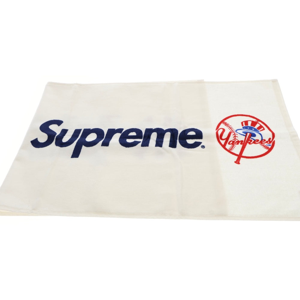 SUPREME(シュプリーム) 15SS ×New York Yankees Hand Towel ニューヨークヤンキース ハンドタオル ホワイト