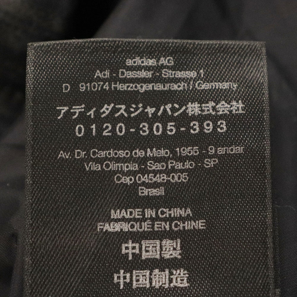 Y-3(ワイスリー) カラーニット チェック ナイロンダウンジャケット ブラック A3H001 レディース