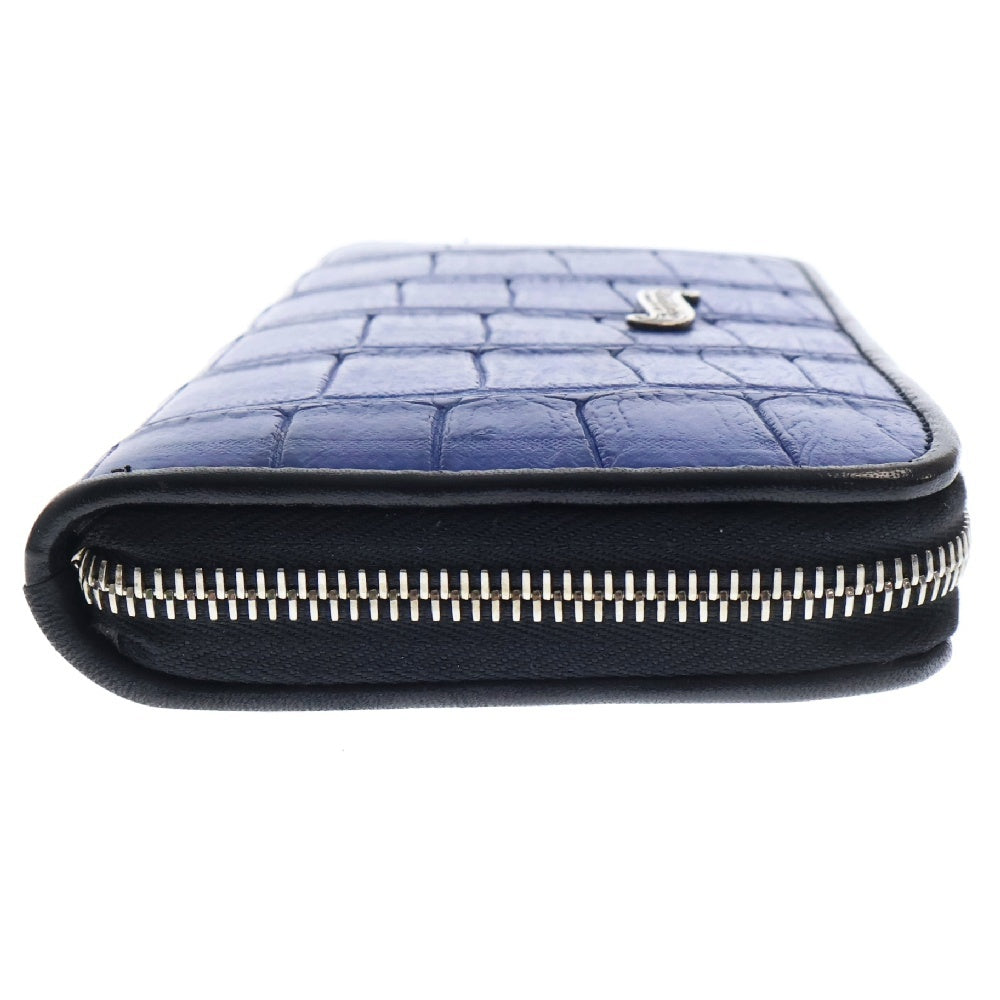 Bill Wall Leather/BWL(ビルウォールレザー) CUSTOM ALLIGATOR ZIP WALLET C350 BEAD DOVE BELL PENDANT ロンワンズ ドーヴベル ヴィンテージスカル カスタム アリゲーター ウォレット