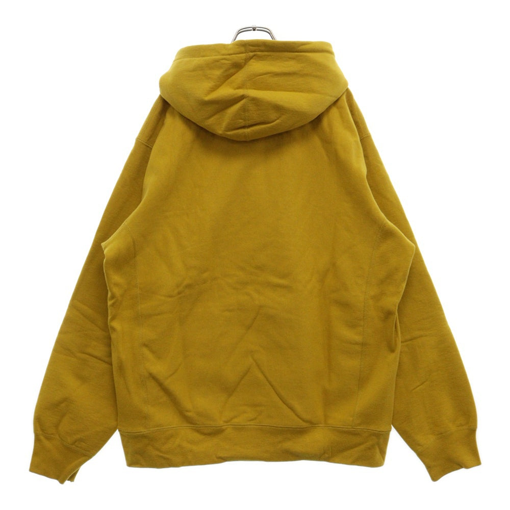 SUPREME(シュプリーム) 18AW Trademark Hooded Sweatshirt トレードマークロゴ スウェット プルオーバーパーカー マスタード