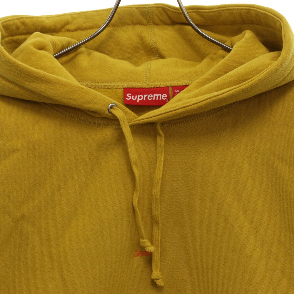 SUPREME(シュプリーム) 18AW Trademark Hooded Sweatshirt トレードマークロゴ スウェット プルオーバーパーカー マスタード