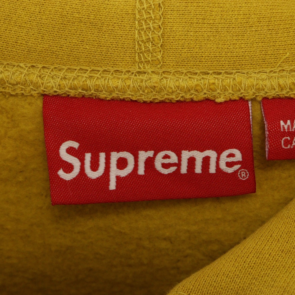 SUPREME(シュプリーム) 18AW Trademark Hooded Sweatshirt トレードマークロゴ スウェット プルオーバーパーカー マスタード