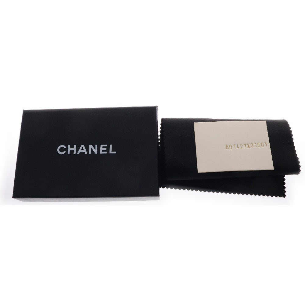 CHANEL(シャネル) ココマーク ロゴ キャビアスキン レザー 6連 キーケース ブラック 3番台