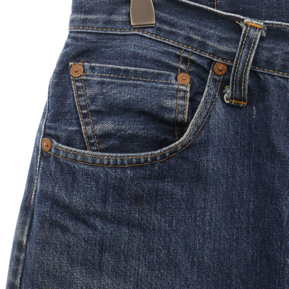 Levi's VINTAGE CLOTHING(リーバイス ビンテージ クロージング) 90S VINTAGE 501XX 復刻 ボタン裏555 バレンシア工場 ヴィンテージ ボタンフライデニムパンツ インディゴ 501-0003